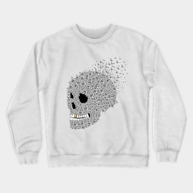 Live and let it fly Crewneck Sweatshirt by msmart